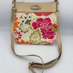 Spartina 449 Carson Cottage Hipster Crossbody Bag Floral